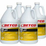 Betco pH7 Floor Cleaner - For Floor, Tabletop - 128 fl oz (4 quart) - Lemon Scent - Recommended For: Dirt Remover, Grime Remover - Yellow Bottle Product Image 
