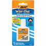 BIC Quick Dry Correction Fluid, White - Foam Brush Applicator - 20 mL - White - Quick Drying, Spill Resistant Product Image 
