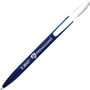 BIC PrevaGuard Round Stic Ballpoint Pen, Stick, Medium 1 mm, Blue Ink, Blue Barrel, 8/Pack View Product Image
