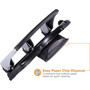 Bostitch 40-Sheet EZ Squeeze Three-Hole Punch, 9/32" Hole, Silver/Black View Product Image