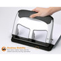 Bostitch 40-Sheet EZ Squeeze Three-Hole Punch, 9/32" Hole, Silver/Black View Product Image