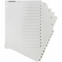Business Source Table of Content Quick Index Dividers - Printed Tab(s) - Digit - 1-15 - 15 Tab(s)/Set - 8.5" Divider Width x 11" Divider Length - (BSN05857) Product Image 