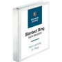 Business Source Basic D-Ring View Binder - 1 1/2" Binder Capacity - Letter - 8 1/2" x 11" Sheet Size - 375 Sheet Capacity - 3 Ring(s) Product Image 