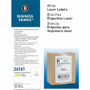 Business Source Shipping Labels - 5 1/2" Width x 8 1/2" Length - Permanent Adhesive - Rectangle - Laser, Inkjet - White Product Image 