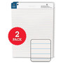 Business Source Self-Stick Easel Pads, Ruled, 30 Shts, 25"x30", 2/CT, WE (BSN38593) View Product Image