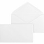 Business Source No. 6-3/4 White Wove V-Flap Business Envelopes - Business - #6 3/4 - 3 3/5" Width x 6 1/2" Length - 24 lb - Gummed Product Image 