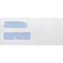 Business Source Double Window Envelope,No. 10,9-1/2"x4-1/8",500/BX,White (BSN36694) View Product Image