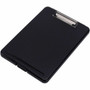 Business Source Storage Clipboard - 8 1/2" x 11" Sheet Size - Plastic - Black - (BSN37513) Product Image 