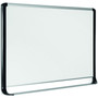 Bi-silque Dry-Erase Board, Magnetic, 36"Wx24"H, White/Black (BVCMVI030401) View Product Image
