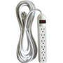 Compucessory 6-Outlet Power Strips - 6 - 15 ft Cord - 104 J Surge Energy - 15 A Current - 125 V AC Voltage Product Image 