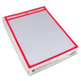 C-Line Shop Ticket Holder, 9"x12", Metal Eyelet, Neon Red (CLI43914) View Product Image