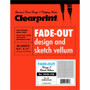 Clearprint Isometric Grid Paper Pad - Letter - 30 Sheets - 20 lb Basis Weight - Letter - 8 1/2" x 11" Sheet Size Product Image 