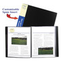 C-Line Bound Sheet Protector Presentation Book, 24 Letter-Size Sleeves, Black (CLI33240) View Product Image