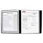 C-Line Bound Sheet Protector Presentation Book, 12 Letter-Size Sleeves, Black View Product Image