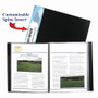 C-Line Bound Sheet Protector Presentation Book, 12 Letter-Size Sleeves, Black View Product Image