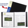 C-Line Bound Sheet Protector Presentation Book, 12 Letter-Size Sleeves, Black View Product Image