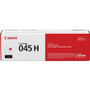 Canon 045H Original High Yield Laser Toner Cartridge - Magenta - 1 Each Product Image 