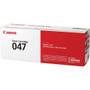 Canon 047 Original Laser Toner Cartridge - Black - 1 Each Product Image 