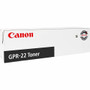 Canon GPR-22 Original Laser Toner Cartridge - Black - 1 Each Product Image 