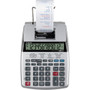 Canon P23-DHV-3 12-digit Printing Calculator - Clock, Calendar, Decimal Point Selector Switch, Sign Change - 2.2" Height x 6.4" Width x 9.1" Length - Silver Product Image 