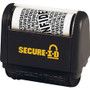 Cosco Secure-I-D Personal Security Roller Stamp - CONFIDENTIAL - 1.50" Impression Length - Black Product Image 