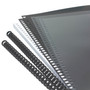GBC Instant Report Kit, 5/16" Capacity, Clear/Black Cover, Black Spine View Product Image