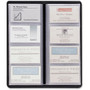 Cardinal Card File,Non-Glr,96-Card Cap,4-1/4"x1/2"x10-3/8",BK (CRD34422) View Product Image