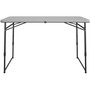 Cosco Fold Portable Indoor/Outdoor Utility Table (CSC14400GRY1E) View Product Image