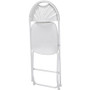 Dorel Zown Premium Fan Back Folding Chair (CSC60542WHT8E) View Product Image