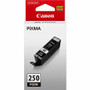 Canon PGI-250 Original Inkjet Ink Cartridge - Black - 1 Each - Inkjet - Black Product Image 