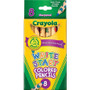 Crayola Write Start Colored Pencils, 5.33 mm, Assorted Lead and Barrel Colors, 8/Box View Product Image