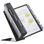 Durable VARIO Document Holder, 10 Panels 15.5 x 6.5 x 10.75, Black Borders View Product Image