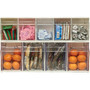 Deflecto Tilt Bin Interlocking Multi-Bin Storage Organizer (DEF20403OP) View Product Image