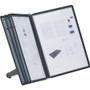 SHERPA Soho 5 Space Saving Tablet Stand - 5 Panels - Support Letter 8.50" x 11" Media - Rugged, Anti-glare - Black - 3.2" Height x 10.2" Width x 13" Depth Product Image 