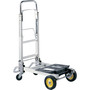 Safco HideAway Convertible Truck, 250 lb to 400 lb Capacity, 15.5 x 43 x 36, Aluminum (SAF4050) View Product Image