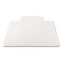 deflecto EconoMat Antimicrobial Chair Mat, Lipped, 36 x 48, Clear View Product Image