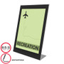Deflecto Superior Image Bordered Sign Holder - 11" Width x 8.5" Length - (DEF69775) Product Image 