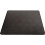 Deflecto Rectangular Chairmat, Low Pile, 45"x53", Black (DEFCM11242BLK) View Product Image