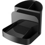Deflecto Desk Organizer, 5-3/8"Wx6-3/4"Dx5"H, Black (DEF38904) View Product Image