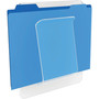 Deflecto File/Chart Holder, 1 Compartment, 10"x2"x10-1/2", Clear (DEF65501) View Product Image