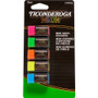 Dixon Ticonderoga Company Erasers, Vinyl, Latex-free, Mini, 5/PK, Neon AST (DIXX38965) View Product Image