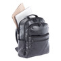 Swiss Mobility Valais Backpack, Fits Devices Up to 15.6", Leather, 5.5 x 5.5 x 16.5, Black (SWZBKP116SMBK) View Product Image