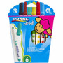 Prang be-be Jumbo Markers - Washable - Assorted Ink Product Image 