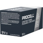 Duracell U.S.A. Procell Battery Alkaline, 9 Volt, 72/CT, Black/Copper (DURPC1604BKDCT) View Product Image