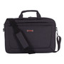 Swiss Mobility Cadence Slim Briefcase, Fits Devices Up to 15.6", Polyester, 3.5 x 3.5 x 16, Charcoal (SWZEXB1010SMCH) View Product Image