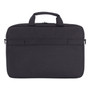 Swiss Mobility Cadence Slim Briefcase, Fits Devices Up to 15.6", Polyester, 3.5 x 3.5 x 16, Charcoal (SWZEXB1010SMCH) View Product Image