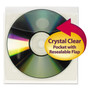 Smead Self-Adhesive CD/DVD Pockets - 4.9" Height x 5" Width - Clear - Poly Product Image 