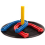 Champion Sports Indoor/Outdoor Rubber Horseshoe Set, 4 Rubber Horseshoes, 2 Rubber Mats, 2 Plastic Dowels View Product Image