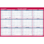 AT-A-GLANCE Vertical/Horizontal Wall Calendar, 24 x 36, White/Blue/Red Sheets, 12-Month (Jan to Dec): 2025 View Product Image