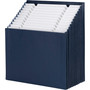 Smead Stadium File, 12 Sections, 1/12-Cut Tabs, Letter Size, Navy View Product Image